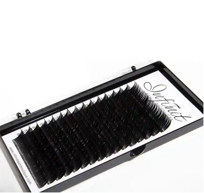 .15 B-Curl Single Black Classic Lash Trays